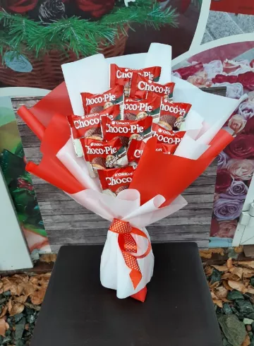 Букет «Сладкая идея» от интернет-магазина цветов в 