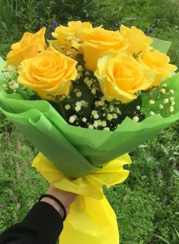 Букет «В лучах солнца» от интернет-магазина цветов в 