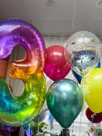 Фонтан из шаров «Веселый день» от интернет-магазина «» в 