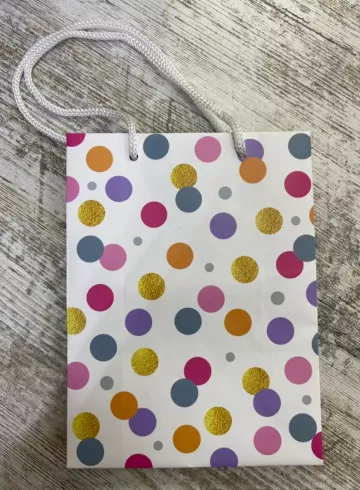 Пакет подарочный в ассортименте &laquo;Маленький&raquo; от интернет-магазина цветов в 