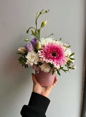 Шляпная коробка «День лета» от интернет-магазина цветов в 