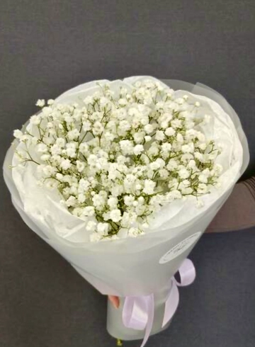 Букет из гипсофилы &laquo;Карусель&raquo; от интернет-магазина цветов в 