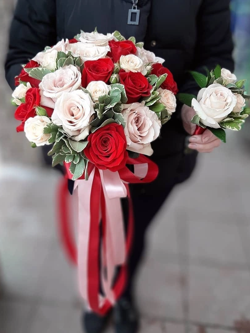 Букет невесты &laquo;Вечная любовь&raquo; от интернет-магазина цветов в 