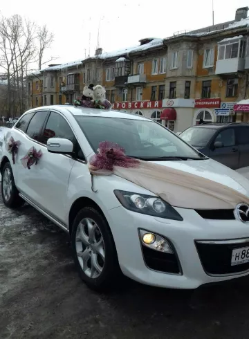 Оформление автомобиля  &laquo;Счастливые мишки&raquo; от интернет-магазина цветов в 