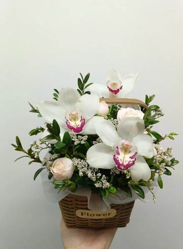 Композиция &laquo;Суфле&raquo; от интернет-магазина цветов в 