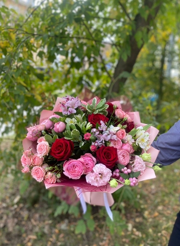 Букет «Брусничный джем» от интернет-магазина цветов в 