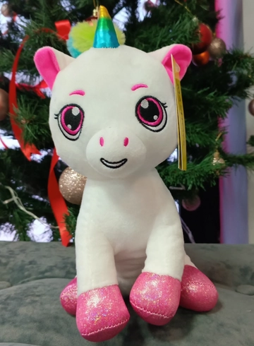 Мягкая игрушка «Единорожка» от интернет-магазина цветов в 